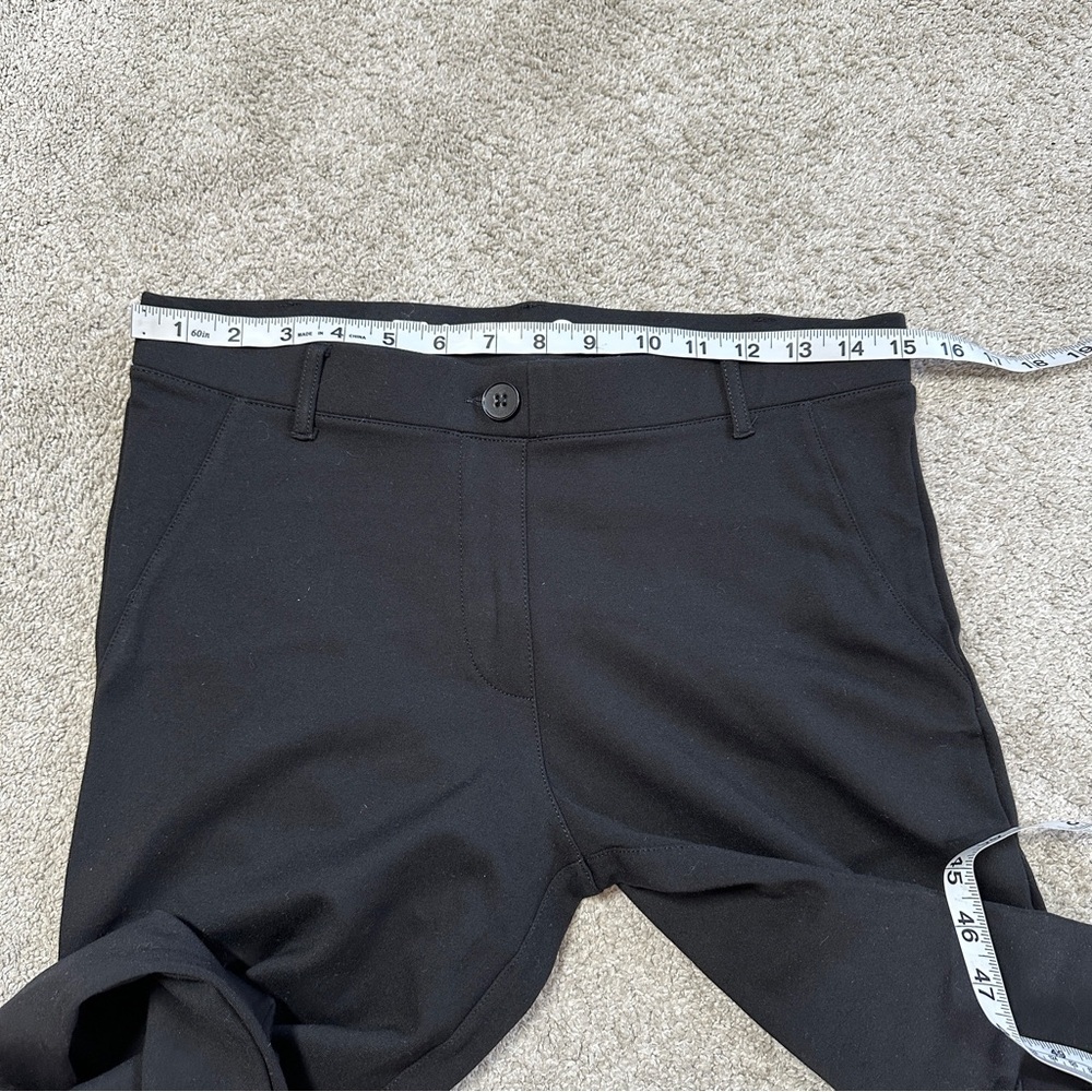 Betabrand Women’s Classic Dress Pant Yoga Pants Straight Leg Stretch in Black MP - Picture 11 of 14